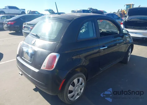 2012 Fiat 500 Pop z USA, uszkodzony, nr VIN 3C3CFFAR0CT296175